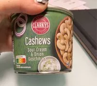 Mängden socker i Cashews Sour Creme&Onion Geschmack
