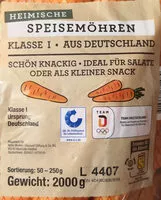 Mängden socker i Heimische Speisemöhren