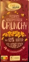Mängden socker i Rosinen Knuspermüsli Crunchy