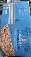 Mängden socker i Elsässer Flammkuchen