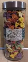 Mängden socker i Pasta Multicolore
