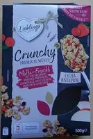 Mängden socker i Crunchy Premium-Müsli - Multi-Frucht