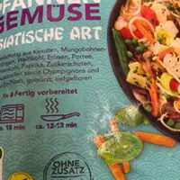 Mängden socker i Assiatisches Pfannengemüse
