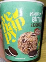 Mängden socker i Vehappy Eisbecher - Peanut Butter & Cookie