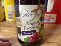 Mängden socker i Premium Direktsaft Traube