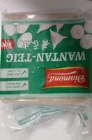 Mängden socker i Wantan-Teig