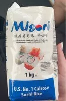 Mängden socker i Sushi Reis Calrose