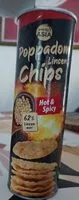 Mängden socker i Poppadom linsen chips