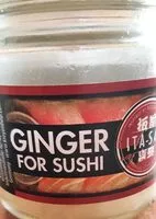 Mängden socker i Ginger for sushi