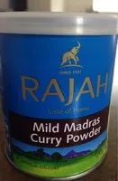 Mängden socker i Mild Madras Curry Powder