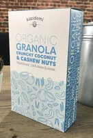 Mängden socker i Granola Noix de Coco & Noix de Cajou Bio