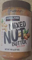 Mängden socker i Mixed Nut Butter with Seeds