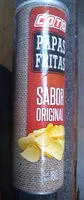 Mängden socker i papas fritas de tubo, COTO