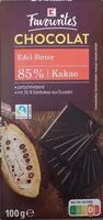 Mängden socker i Edel-Bitter 85 Dark Chocolate