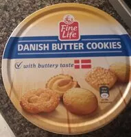 Mängden socker i Danish Butter Cookies