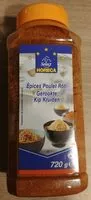 Mängden socker i Épices poulet rôti