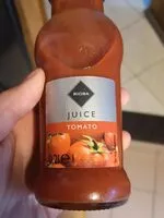 Mängden socker i Jus de tomates