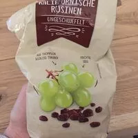 Mängden socker i Rosinen ungeschwefelt