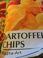 Mängden socker i Kartoffel Chips Puszta-Art
