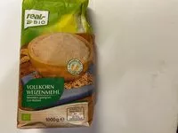 Mängden socker i Vollkorn Weizenmehl Real