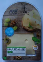 Mängden socker i Maasdamer mild