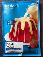 Mängden socker i Dessert Sauce Vanille Geschmack