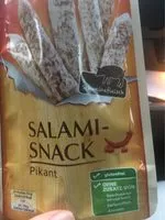 Mängden socker i Salami Snack, Pikant