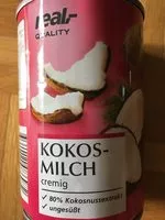 Mängden socker i Kokosmilch cremig