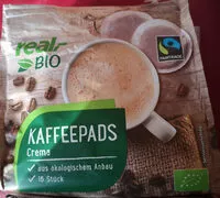 Mängden socker i Kaffeepads Crema