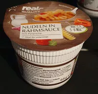 Mängden socker i Nudeln in Rahmsoße