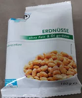 Mängden socker i Erdnüsse ohne Fett & Öl geröstet