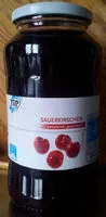 Mängden socker i Sauerkirschen