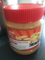 Mängden socker i Erdnussbutter, Crunchy