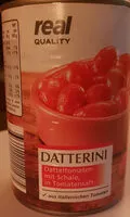 Mängden socker i Datterini