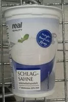 Mängden socker i Schlagsahne