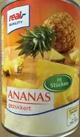 Mängden socker i Ananas in Stücken gezuckert