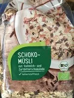 Mängden socker i Muesli chocolat