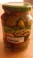 Mängden socker i Cornichons mit Kräutern