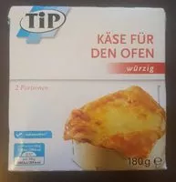 Mängden socker i Käse für den Ofen würzig