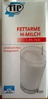 Mängden socker i Fettarme H-Milch