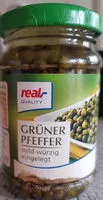 Mängden socker i real GRÜNER PFEFFER