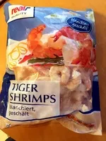 Mängden socker i Tiger Shrimps