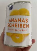 Mängden socker i Ananas Scheiben