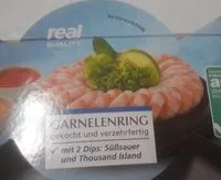 Mängden socker i Garnelenring