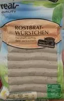 Mängden socker i Rostbratwürstchen