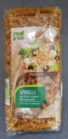 Mängden socker i Spirelli aus 100% Vollkornhartweizenmehl