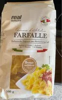 Mängden socker i Farfalle