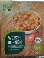 Mängden socker i Weisse Bohnen in Tomatensauce