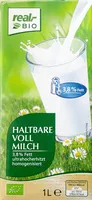Mängden socker i Haltbare Vollmilch