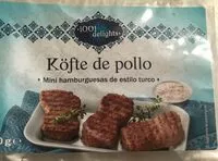 Mängden socker i Köfte de pollo